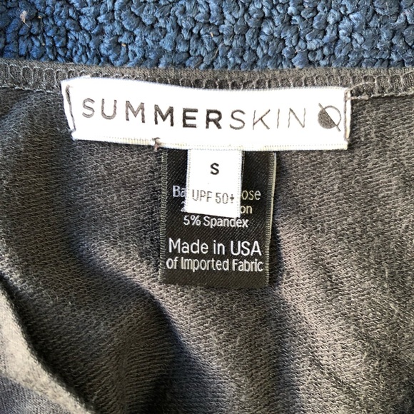 SUMMERSKIN Kimono Maxi Dress UPF 50 Made in USA - Picture 4 of 5